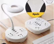 Đèn Bàn Led Decor Thông Minh Chân Cắm USB - Tăng Giảm Ánh Sáng - DB-T12
