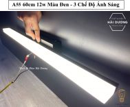 Đèn Soi Tranh- Đèn Rọi Gương Led Model A55 60cm 12w - 3 Chế Độ Ánh Sáng