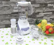 Máy xay sinh tố Philips HR2118 (Trắng)