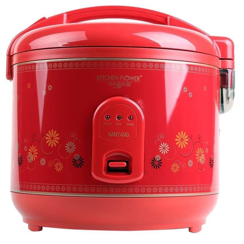 NỒI CƠM ĐIỆN COOKIN 1.8L KCJ-10R 730W (Đỏ)