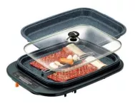 Vỉ nướng điện Kitchen Flower Cookin KEP-306 (Đen)