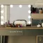 Set 10 bóng đèn LED chiếu sáng gương trang điểm BL-030 - Dán gương tiện lợi - 5 chế độ sáng - Tăng giảm ánh sáng - Tặng Kèm Củ Sạc