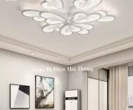 Đèn Ốp Trần Hiện Đại Decor 9 Cánh Bướm NT020 - 3 Chế Độ Ánh Sáng - Tăng Giảm Ánh Sáng - Điều Khiển Từ Xa - Điều Khiển Qua Điện Thoại