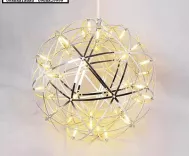 Đèn thả cầu sao hiện đại, sang trọng phi 400 - 42 bóng led (Ánh sáng vàng)