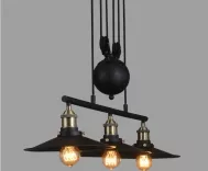 Đèn Thả Trần Kiểu Loft Vintage Phong Cách Bắc Âu TDB148 - Tặng kèm 3 bóng led T64 decor - ENERGY GREEN LIGHTING
