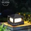 n sân vườn ngoài trời - trụ cổng cột đèn hàng rào mái hiên chống nước cao cấp decor vintage - Led siêu sáng - Ánh sáng vàng 2