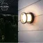 n sân vườn ngoài trời - trụ cổng cột đèn hàng rào mái hiên chống nước cao cấp decor vintage - Led siêu sáng - Ánh sáng vàng 4