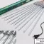 n led sao băng thả cây chống nước 8 ống 50cm Chạy Mưa Sao Băng 5