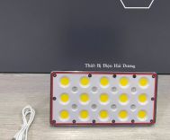 Pha Led Gz010 Siêu Sáng Pin Sạc Tích Điện Nhỏ Gọn Khi Dã Ngoại - 5 Chế Độ Sáng