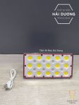 Pha Led Gz010 Siêu Sáng Pin Sạc Tích Điện Nhỏ Gọn Khi Dã Ngoại - 5 Chế Độ Sáng