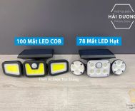 Pha Led Năng Lượng Mặt Trời 3 Chiều NF-866 (100 Mắt LED COB) - TY05106 (78 Mắt) - Cảm Biến 3 chế Độ