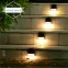 n LED Gắn Tường - Chân Cầu Thang - Trang Trí Sân Vườn - Chiếu Sáng Lối Đi - Sử Dụng Năng Lượng Mặt Trời HC-35 Ánh Sáng Vàng - Có Video