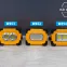 Pha Led Năng Lượng Mặt Trời Tích Hợp Pin Sạc Tích Hợp Siêu Sáng W852 , W853 , W854 - 3-4 Chế Độ Sáng - Có video
