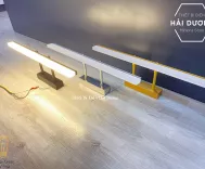 Đèn soi tranh - Đèn rọi gương Led Model 8018 80cm 16w 3 Chế Độ Ánh Sáng - Điều chỉnh được góc chiếu