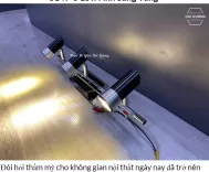 Đèn soi tranh - Đèn rọi gương Led 3 Đèn chiếu sáng 8149-3 15w Ánh Sáng Vàng - Chỉnh được góc chiếu