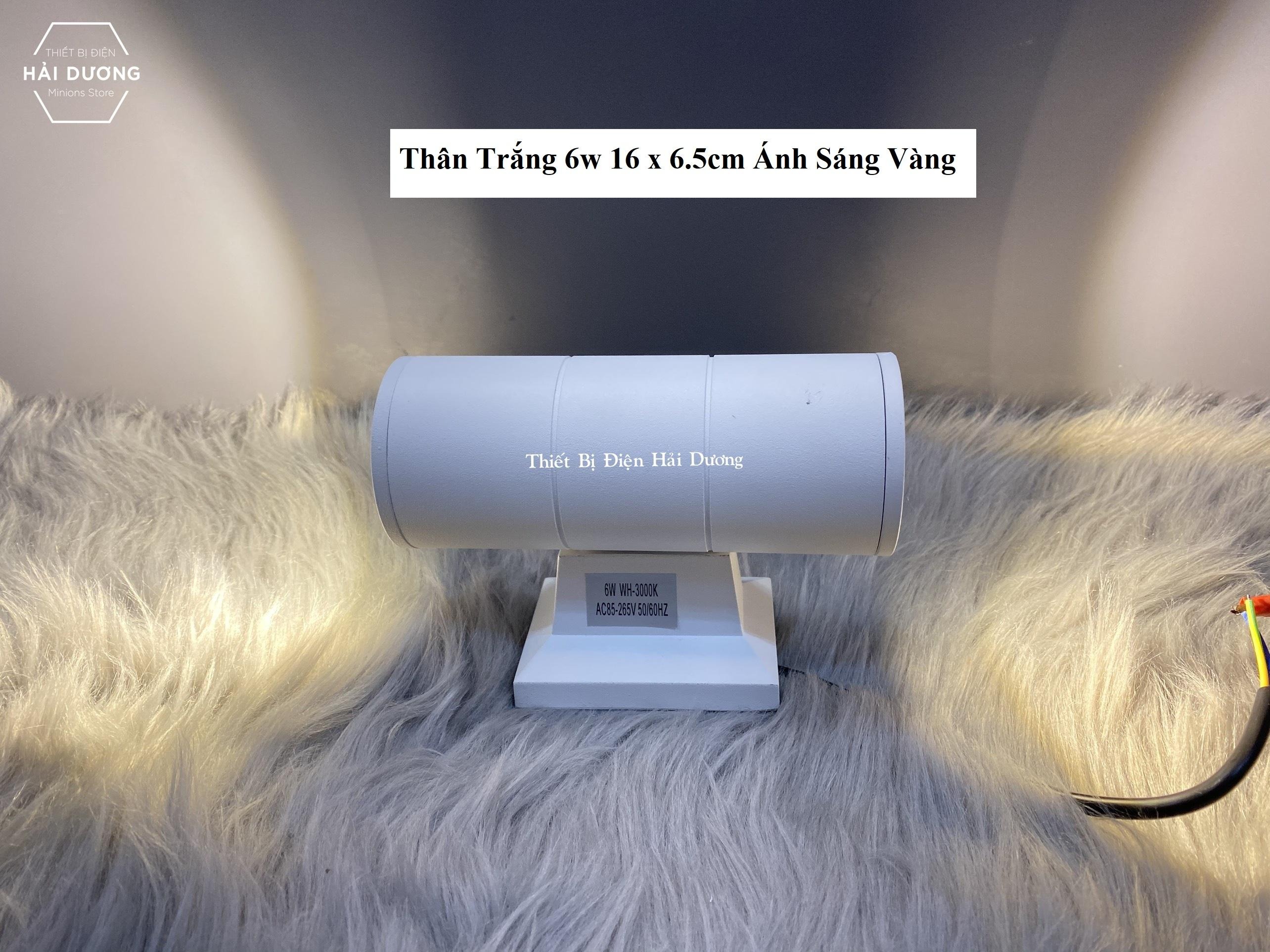 Đèn led gắn tường hình trụ đèn rọi cột TN916 10w 6w - Ánh sáng vàng Chống nước ngoài trời