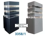 Đèn tường Atimol 1 Đầu Đui E27 3358-1 (Đen-Ghi)