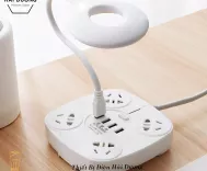 Đèn Bàn Led Decor Thông Minh Chân Cắm USB - Tăng Giảm Ánh Sáng - DB-T12