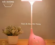 Đèn Phòng ngủ Hình Chú Voi Siêu Dễ Thương - Ánh Sáng Vàng - Tăng Giảm - Thay Đổi Góc Linh Hoạt