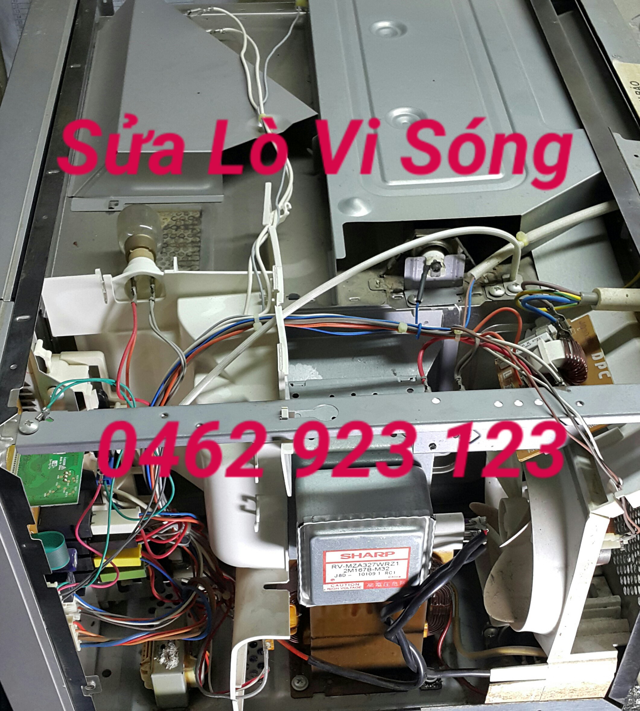 Sửa lò vi sóng không nóng