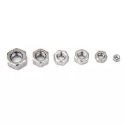 Ecu Ốc lục giác 304 chính hãng thép không gỉ M3-M30