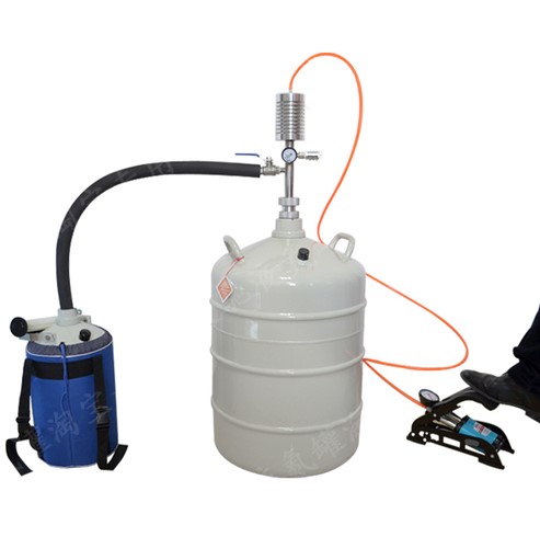 Dụng cụ sang chiết nito đạp chân