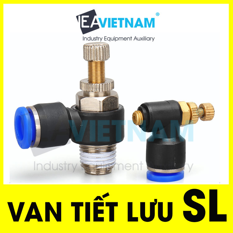 Van tiết lưu 1 chiều SL 4 6 8 12 16 ren M5 01 02 03 04