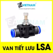 Van tiết lưu điều chỉnh khí nén LSA LSA-4 LSA-6 LSA-8 LSA-10 LSA-12