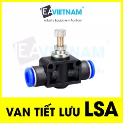 Van tiết lưu điều chỉnh khí nén LSA LSA-4 LSA-6 LSA-8 LSA-10 LSA-12