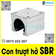 Con trượt khuyết SBR phi 12 16 20 25 30 35 40 50 60 mm / Bi trượt khuyết / Con trượt hở / Bi trượt