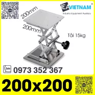 Bàn nâng phôi cho máy laser 200x200 cao 280 mm