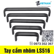 Tay cầm hợp kim nhôm, Tay cầm hình bầu dục, Tay cầm LS516, Tay nắm cửa tủ điện
