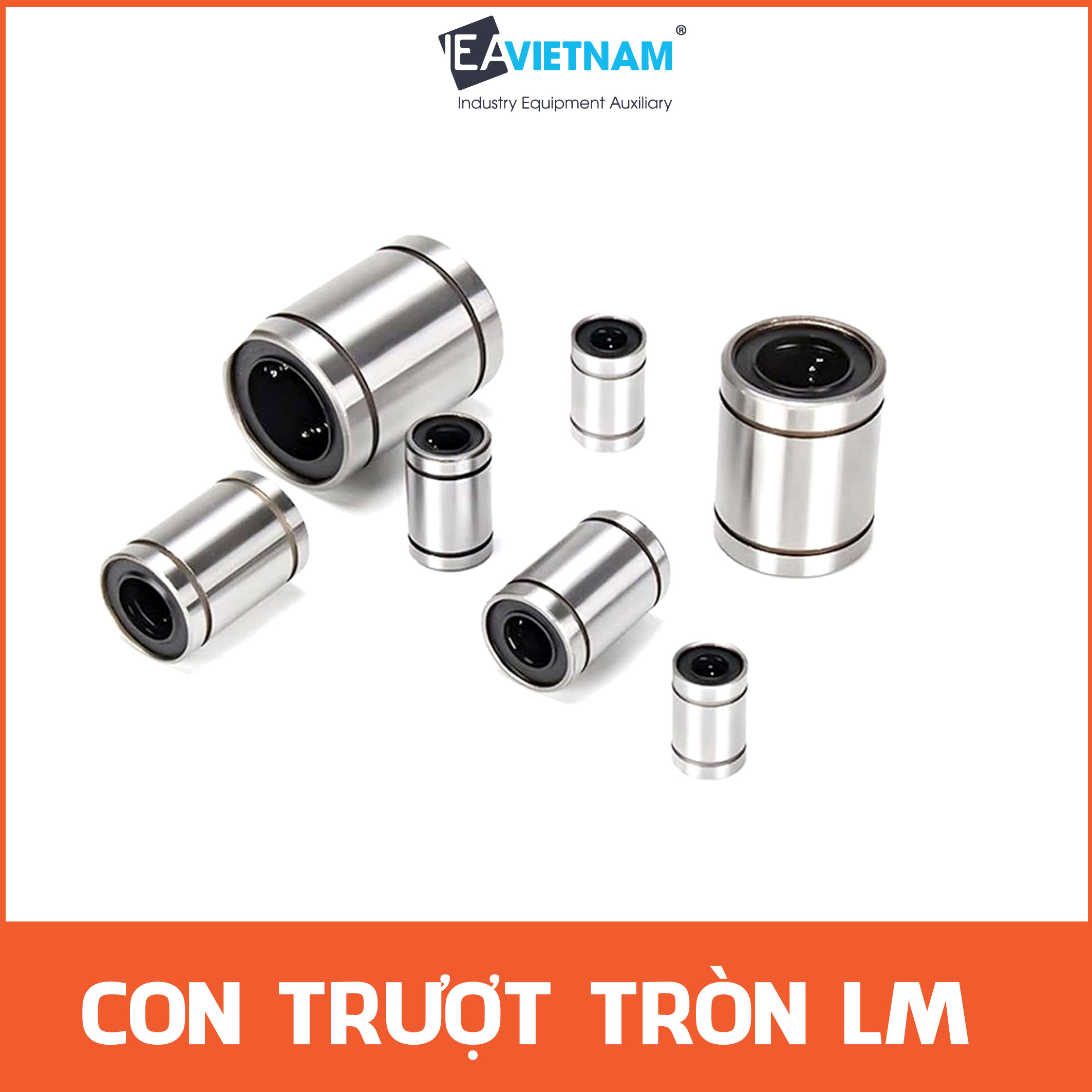 Con trượt tròn LM phi 12 16 20 25 30 35 40 50 UU LM12UU LM16UU LM20UU LM25UU LM30UU Giải pháp dẫn hướng chất lượng cao