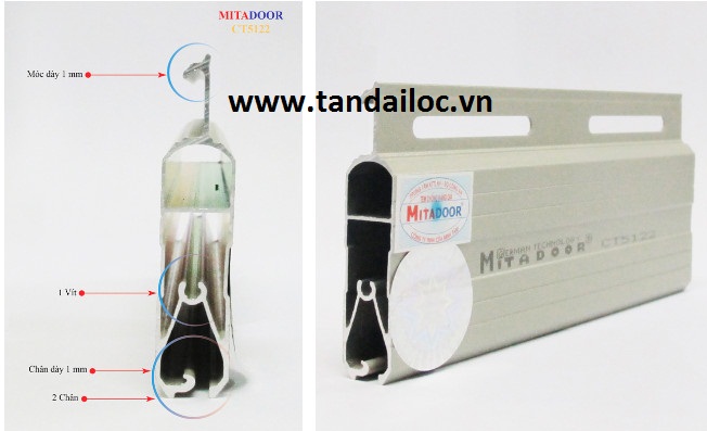 Cửa cuốn Đức Mitadoor CT 5122