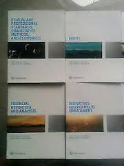 CFA 2017 Curriculum Practice Level2