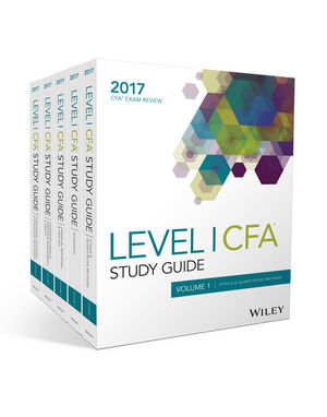 CFA 2018 Wiley Study Guide Level1