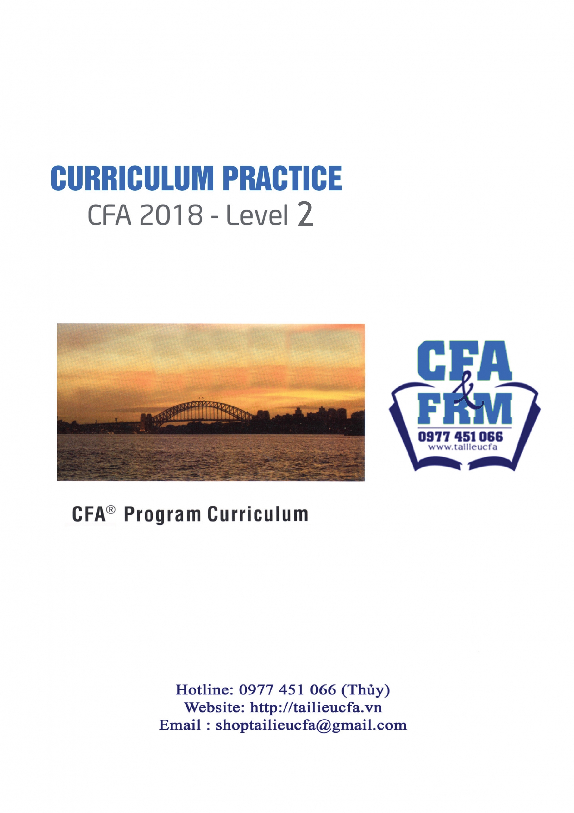 CFA 2018 Curriculum Practice Exam Level2