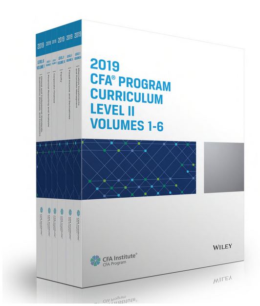 CFA 2019 Curriculum 11 quyển Levl2