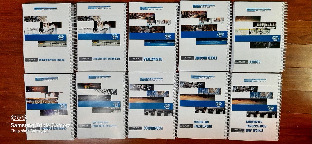 CFA 2023 Curriculum Level2