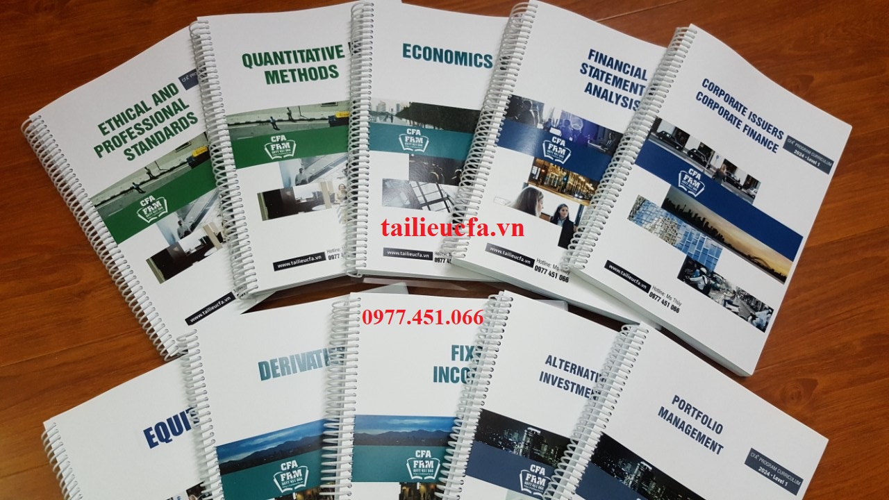 CFA 2024 Curriculum 10 quyển Level1