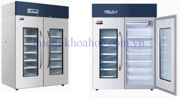 TỦ BẢO QUẢN DƯỢC PHẨM 2 CÁNH 1378 LÍT HAIER HXC-1378