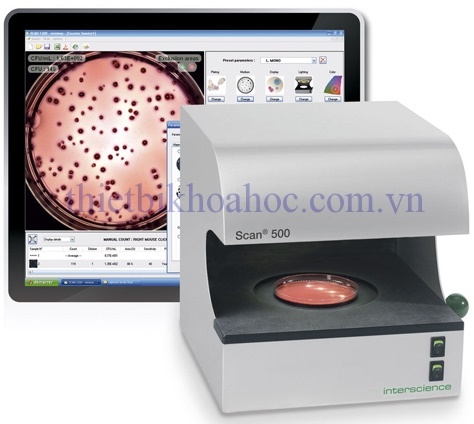 MÁY ĐẾM KHUẨN LẠC MÀU TỰ ĐỘNG INTERSCIENCE SCAN 500