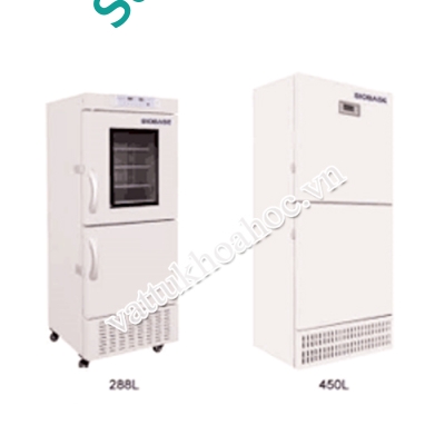 Tủ lạnh âm sâu loại 2 ngăn -40oC 525 lít Biobase BDF-40V525