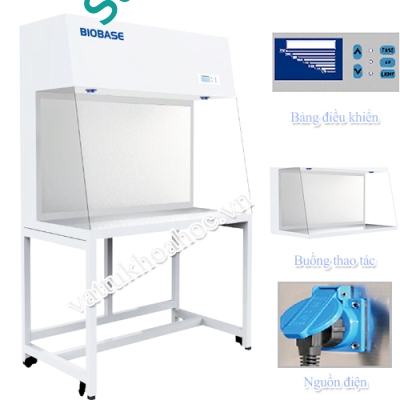 TỦ CẤY VI SINH DÒNG KHÍ THỔI NGANG BIOBASE BBS-H1500