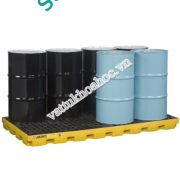 PALLET CHỐNG TRÀN CHO 6 THÙNG PHI