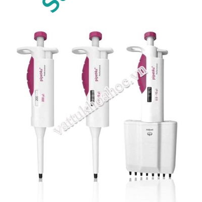 Micropipet tự động 12 kênh AHN dải 0.5-10 micrôlit