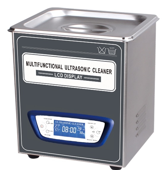 Bể rửa siêu âm 1,3 lít (có gia nhiệt, màn hình LCD) TUC-13 JEKEN