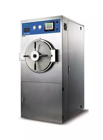 Nồi hấp  2 cửa tự động, 196 lít, hộp trụ tròn, điều khiển PLC, Sturdy SAT-500HPD