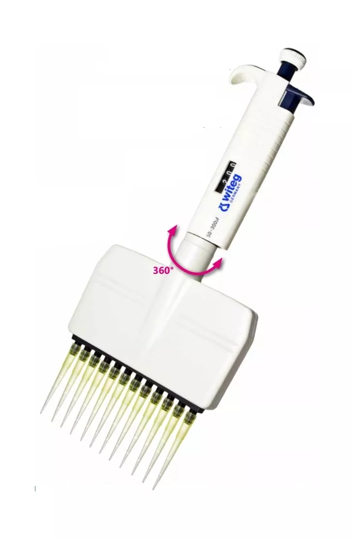 Micropipet 12 kênh 5 – 50ul WITOPET Economy 5 403 205 WITEG Đức