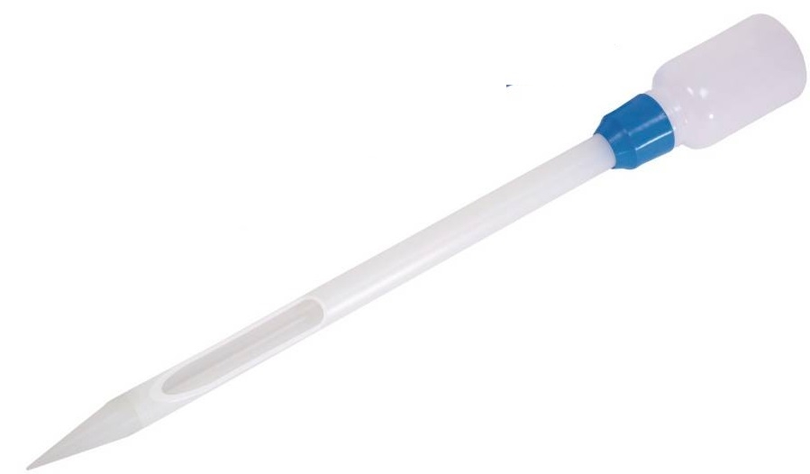 Dụng cụ lấy mẫu bột vào lọ bằng nhựa PP 5322-0300 Buerkle – Đức